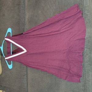 Maroon dress